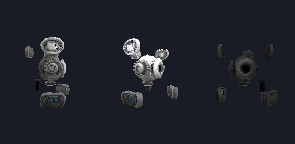 Globals Device — TRELLIS.2 model render