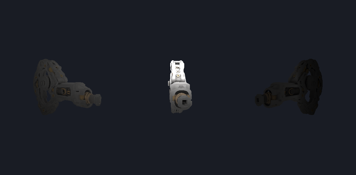 Kinetic Carbine — TRELLIS.2 model render