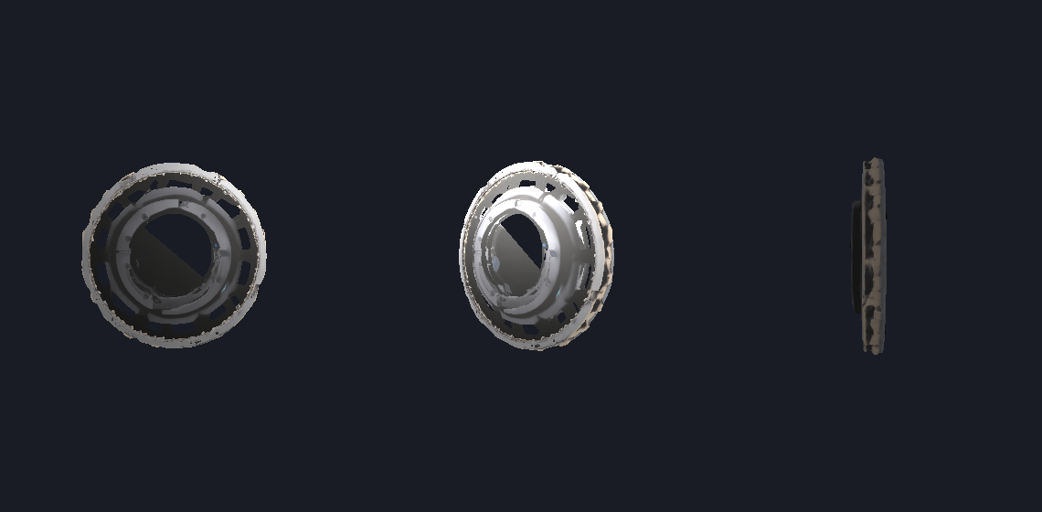 Recon Weave — TRELLIS.2 model render