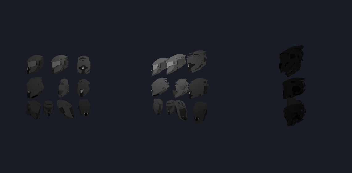 Targeting Visor — TRELLIS.2 model render