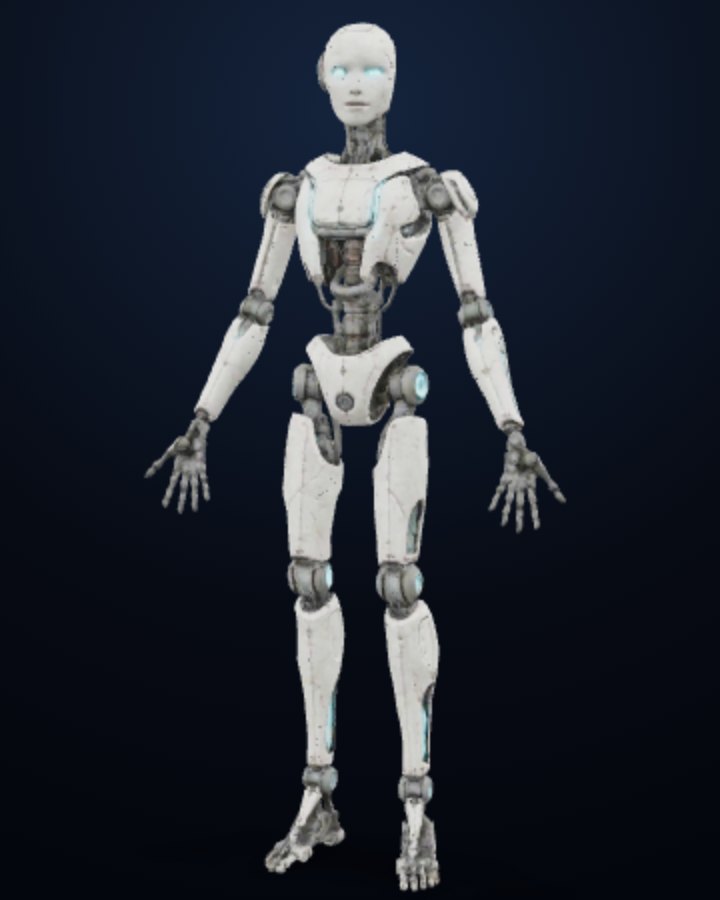 A02 — Prism mech build, off-screen render