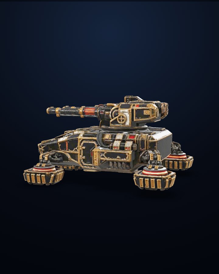 Goliath — Prism vehicle build, off-screen render